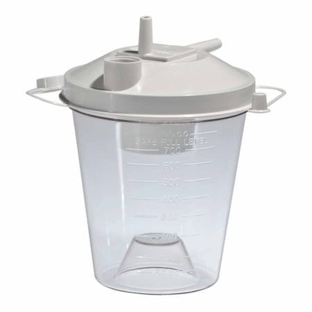 Sunset Healthcare Suction Canister 800 mL Sealing Lid RES023AW